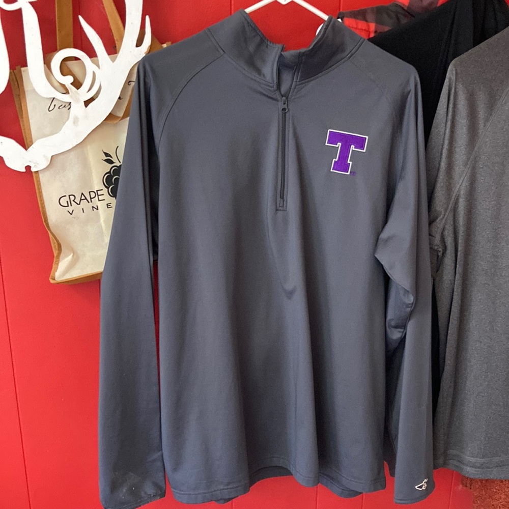 Quarter zip pullover